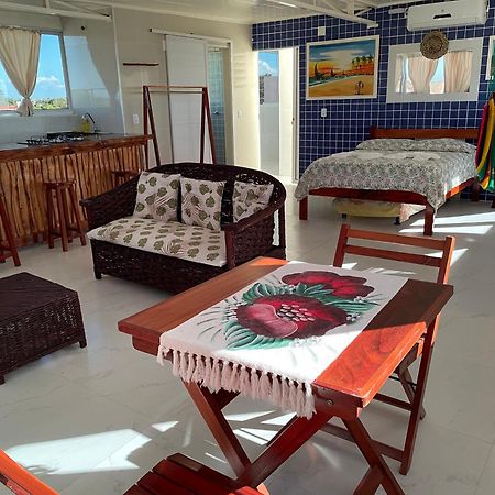 Flat Com Varanda E Vista Mar باراكورو المظهر الخارجي الصورة