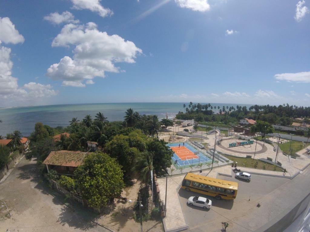 Flat Com Varanda E Vista Mar باراكورو المظهر الخارجي الصورة